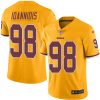 Nike Redskins #98 Matt Ioannidis Gold Men's Stitched NFL Limited Rush Jersey - Custom Name