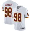 Nike Redskins #98 Matt Ioannidis White Men's Stitched NFL Vapor Untouchable Limited Jersey - Custom Name