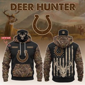 Indianapolis Colts x Deer Hunting Hoodie Editions Limited