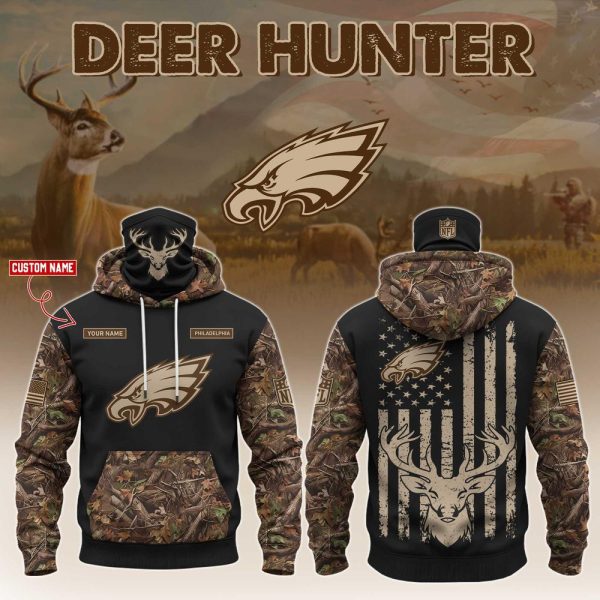 Philadelphia Eagles x Deer Hunting Hoodie Editions Limited
