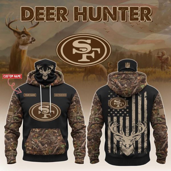San Francisco 49ers x Deer Hunting Hoodie Editions Limited