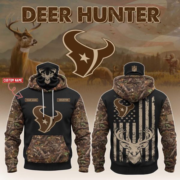 Houston Texans x Deer Hunting Hoodie Editions Limited