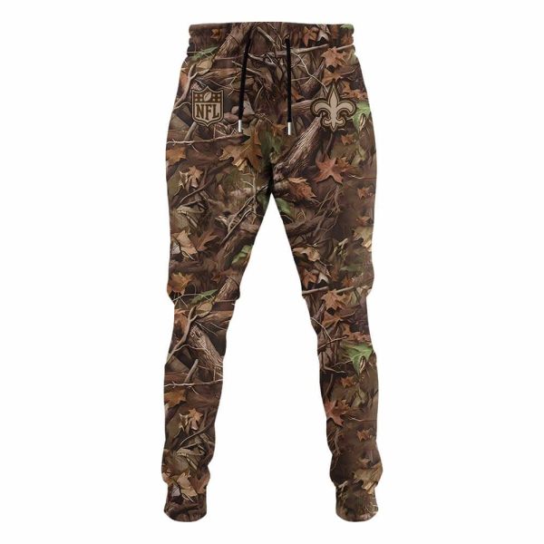 New Orleans Saints x Deer Hunting Hoodie Editions Limited - Image 2