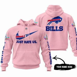 Just Hate Us - Super Bowl LX - Buffalo Bills - Pink