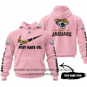 Just Hate Us - Super Bowl LX - Jacksonville Jaguars - Pink