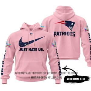 Just Hate Us - Super Bowl LX - New England Patriots - Pink