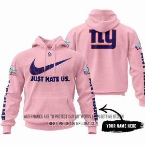 Just Hate Us - Super Bowl LX - New York Giants - Pink