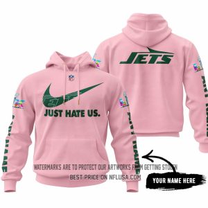Just Hate Us - Super Bowl LX - New York Jets - Pink