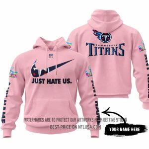 Just Hate Us - Super Bowl LX - Tennessee Titans - Pink