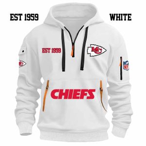 Limited Edition - EST 1959 - Kansas City Chiefs - Half Zip Hoodie