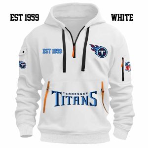 Limited Edition - EST 1959 - Tennessee Titans - Half Zip Hoodie