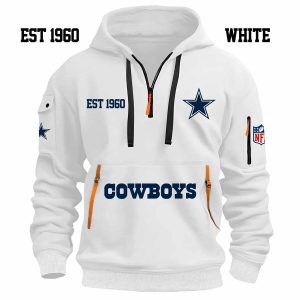 Limited Edition - EST 1960 - Dallas Cowboys - Half Zip Hoodie