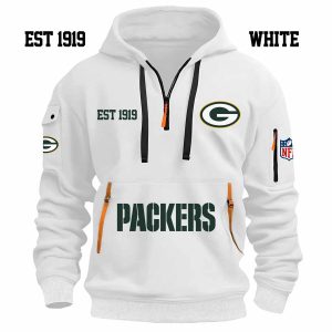 Limited Edition - EST 1919 - Green Bay Packers - Half Zip Hoodie