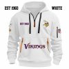 Limited Edition - EST 1960 - Minnesota Vikings - Half Zip Hoodie
