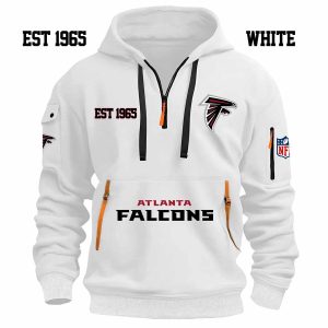 Limited Edition - EST 1965 - Atlanta Falcons - Half Zip Hoodie