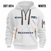 Limited Edition - EST 1974 - Seattle Seahawks - Half Zip Hoodie