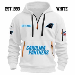 Limited Edition - EST 1993 - Carolina Panthers - Half Zip Hoodie