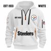 Limited Edition - EST 1933 - Pittsburgh Steelers - Half Zip Hoodie