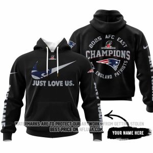 Limited Edition AFC East Champion - Just Love Us - New England Patriots
