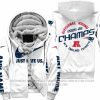 Limited Edition - AFC East Champion - New England Patriots - Divisional Round - Fleece Zip Hoodie