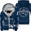 Limited Edition AFC East Champion - New England Patriots - Fleece Zip Hoodie