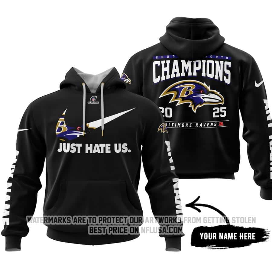 Limited Edition AFC North Champion - Baltimore Ravens