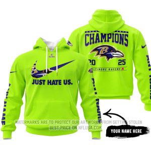 Limited Edition AFC North Champion - Baltimore Ravens