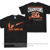 Limited Edition AFC North Champion - Cincinnati Bengals