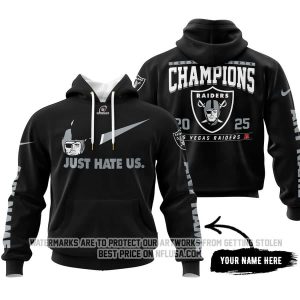 Limited Edition AFC North Champion - Las Vegas Raiders