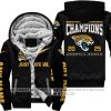 Limited Edition AFC South Champion - Jacksonville Jaguars - Fleece Zip Hoodie