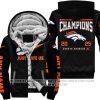 Limited Edition AFC West Champion - Denver Broncos - Fleece Zip Hoodie