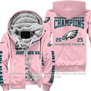 Limited Edition NFC East Champion - Philadelphia Eagles - Fleece Zip Hoodie