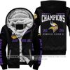 Limited Edition NFC North Champion - Minnesota Vikings - Fleece Zip Hoodie