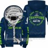 Limited Edition NFC West Champion - Seattle Seahawks - Fleece Zip Hoodie