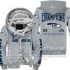 Limited Edition NFC West Champion - Seattle Seahawks - Fleece Zip Hoodie
