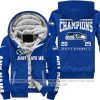 Limited Edition NFC West Champion - Seattle Seahawks - Fleece Zip Hoodie