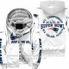 Limited Edition Super Bowl LX - Just Love Us - New England Patriots - Fleece Zip Hoodie