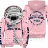 Limited Edition Super Bowl LX - Just Love Us - Seattle Seahawks - Fleece Zip Hoodie