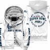 Limited Edition Super Bowl LX - Just Love Us - Seattle Seahawks - Fleece Zip Hoodie