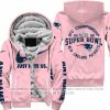 Limited Edition Super Bowl LX - Just Hate Us - New England Patriots - Fleece Zip Hoodie