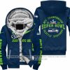 Limited Edition Super Bowl LX - Just Hate Us - Seattle Seahawks - Fleece Zip Hoodie