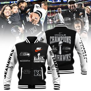 Seattle Seahawks Super Bowl LX Champions Limited Edition Baseball Jacket