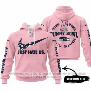 Bunny Bowl - Just Hate Us - Seattle Seahawks - Hoodie