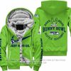 Bunny Bowl - Just Hate Us - Seattle Seahawks - Fleece Zip Hoodie