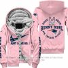Bunny Bowl - Just Love Us - New England Patriots - Fleece Zip Hoodie