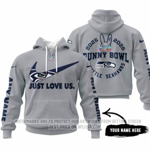 Bunny Bowl - Just Love Us - Seattle Seahawks - Hoodie