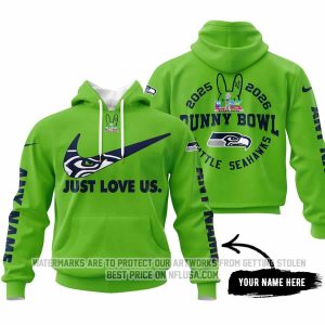 Bunny Bowl - Just Love Us - Seattle Seahawks - Hoodie