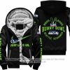 Bunny Bowl - Just Love Us - Seattle Seahawks - Fleece Zip Hoodie