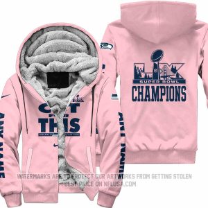 Cut For This - Seattle Seahawks - Fleece Zip Hoodie
