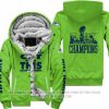 Cut For This - Seattle Seahawks - Fleece Zip Hoodie